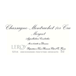 Maison Leroy Chassagne-Montrachet 1er Cru Morgeot 2013