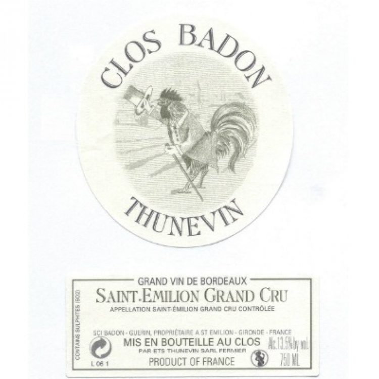 Clos Badon Thunevin 2005 (6x150cl)