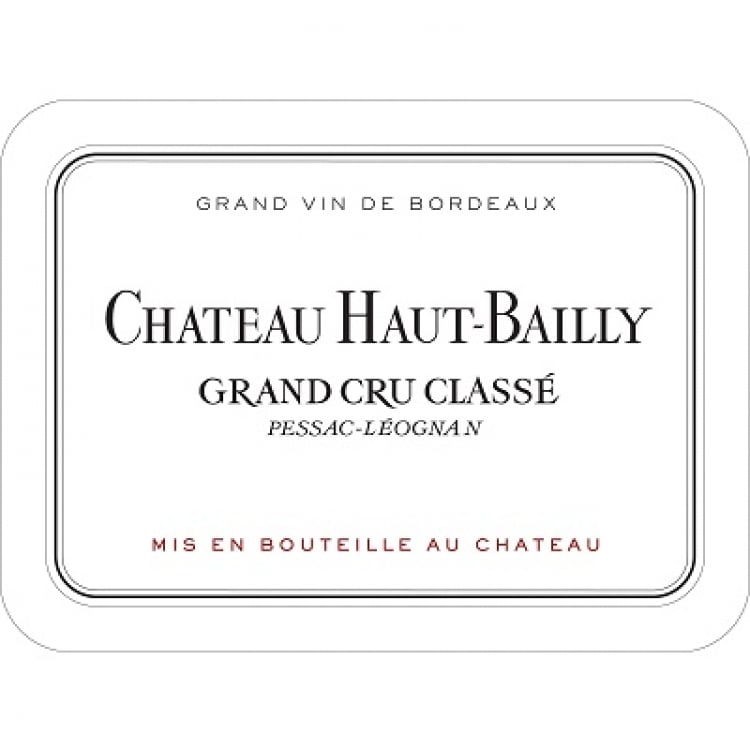 Haut-Bailly 2018 (6x75cl)