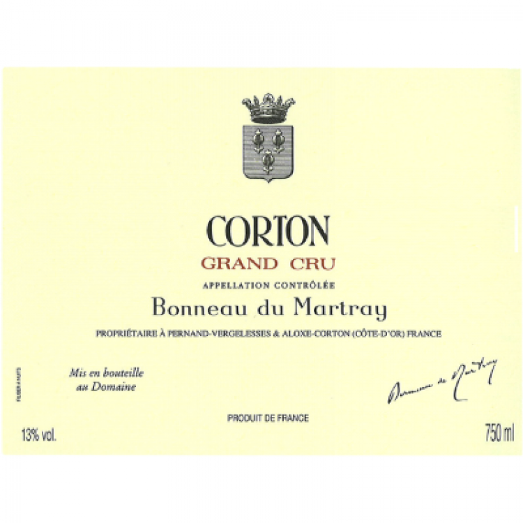 Bonneau du Martray Corton Grand Cru 2010 (3x150cl)