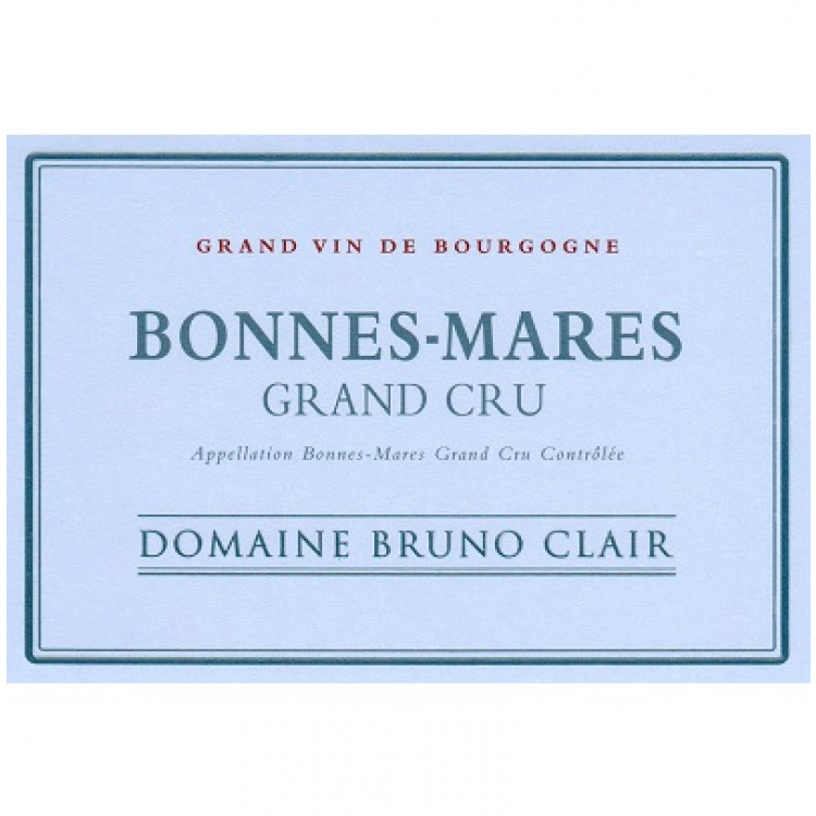 Bruno Clair Bonnes Mares Grand Cru 2017 (6x75cl)