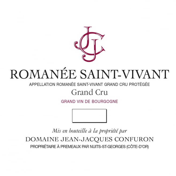 Jean-Jacques Confuron Romanee-Saint-Vivant Grand Cru 2015 (6x75cl)