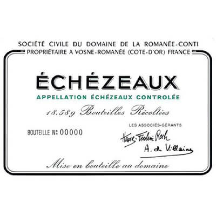 Domaine de la Romanee-Conti Echezeaux Grand Cru 2011 (6x75cl)