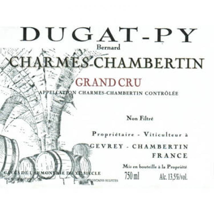 Bernard Dugat-Py Charmes-Chambertin Grand Cru 2019 (3x75cl)