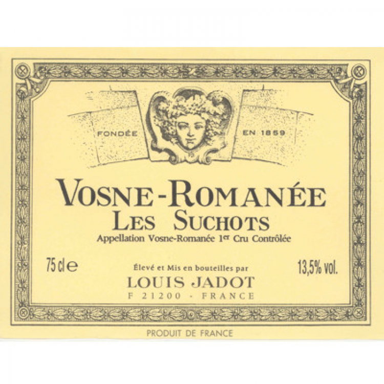 (Maison) Louis Jadot Vosne Romanee 1er Cru Les Suchots 2019 (6x75cl)