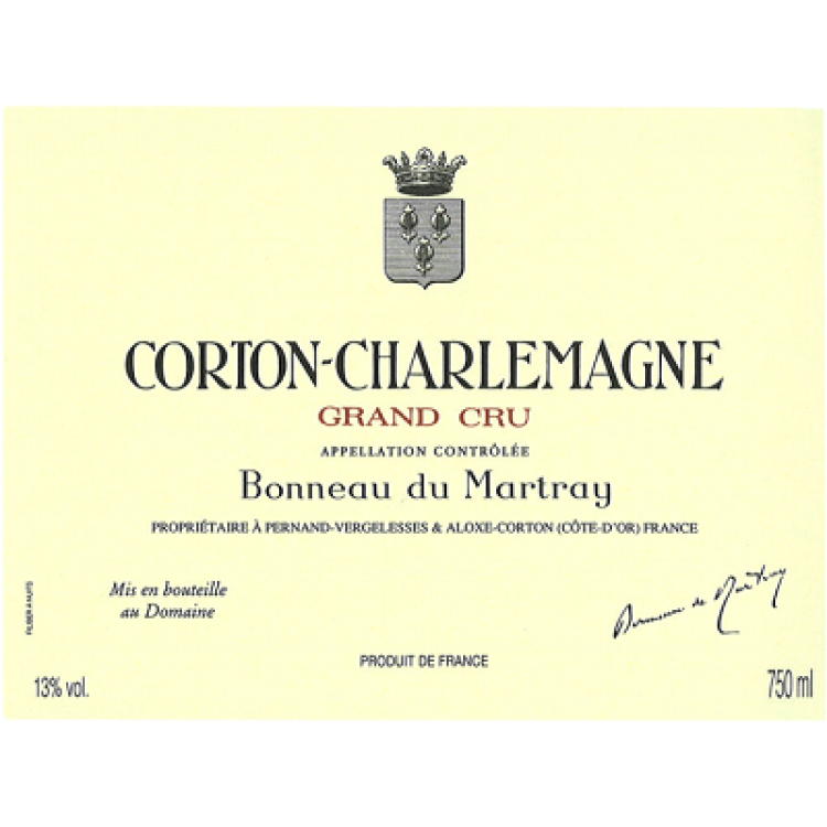 Bonneau du Martray Corton-Charlemagne Grand Cru 2010 (6x75cl)