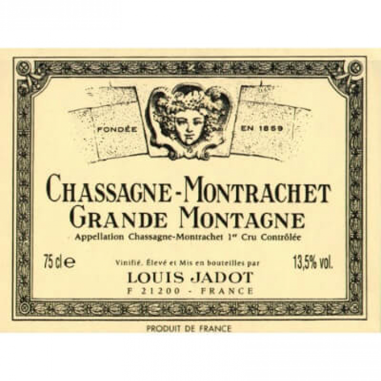 (Maison) Louis Jadot Chassagne-Montrachet 1er Cru Grande Montagne 2021 (6x75cl)