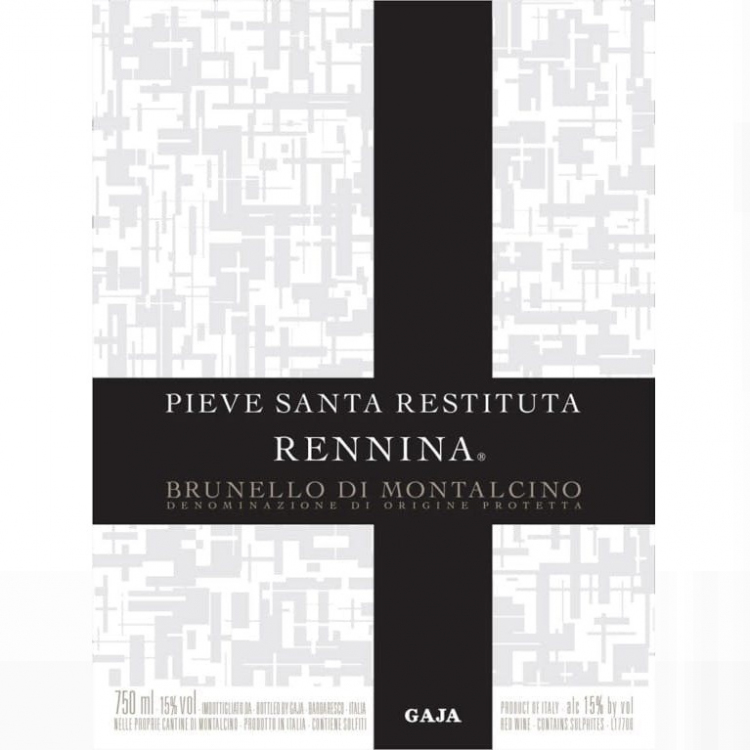 Gaja Pieve Santa Restituta Brunello di Montalcino Rennina 2015 (6x75cl)