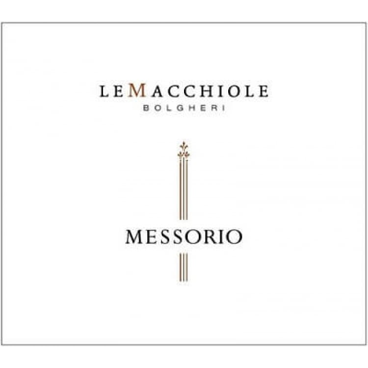 Le Macchiole Messorio 2018 (6x75cl)