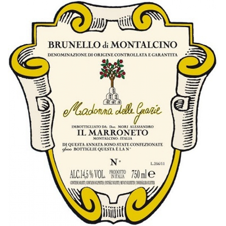 Il Marroneto Brunello di Montalcino Madonna delle Grazie 2010 (6x75cl)