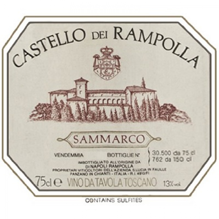 Castello dei Rampolla Sammarco 2017 (6x75cl)