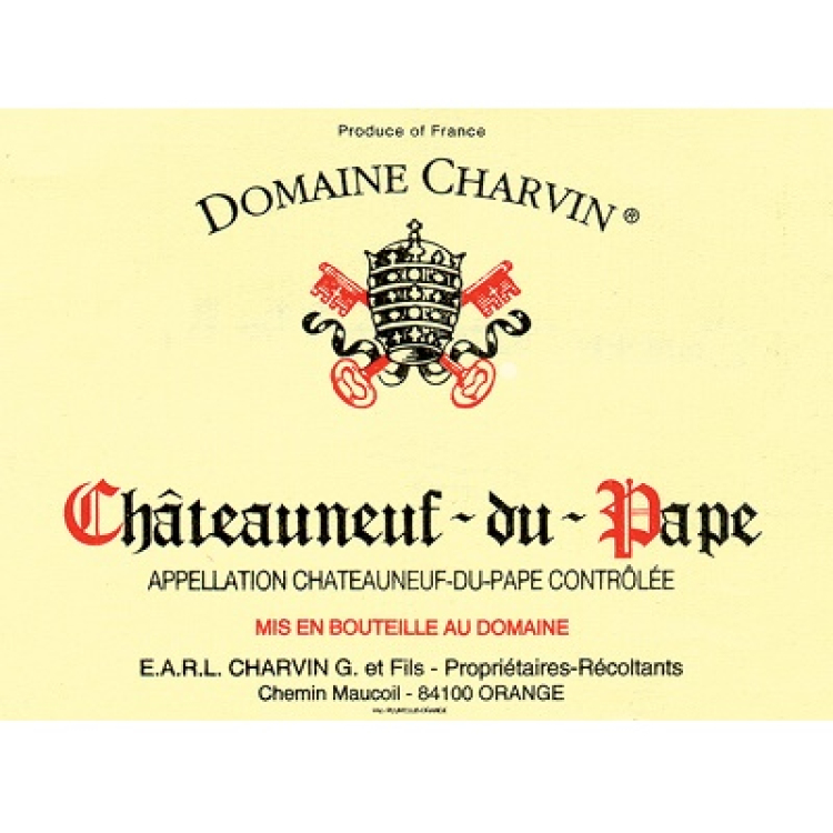 Charvin Chateauneuf-du-Pape 2018 (6x75cl)