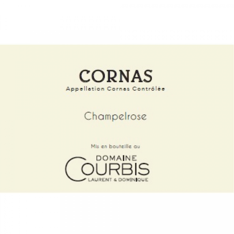 Courbis Cornas Champelrose 2019 (6x75cl)