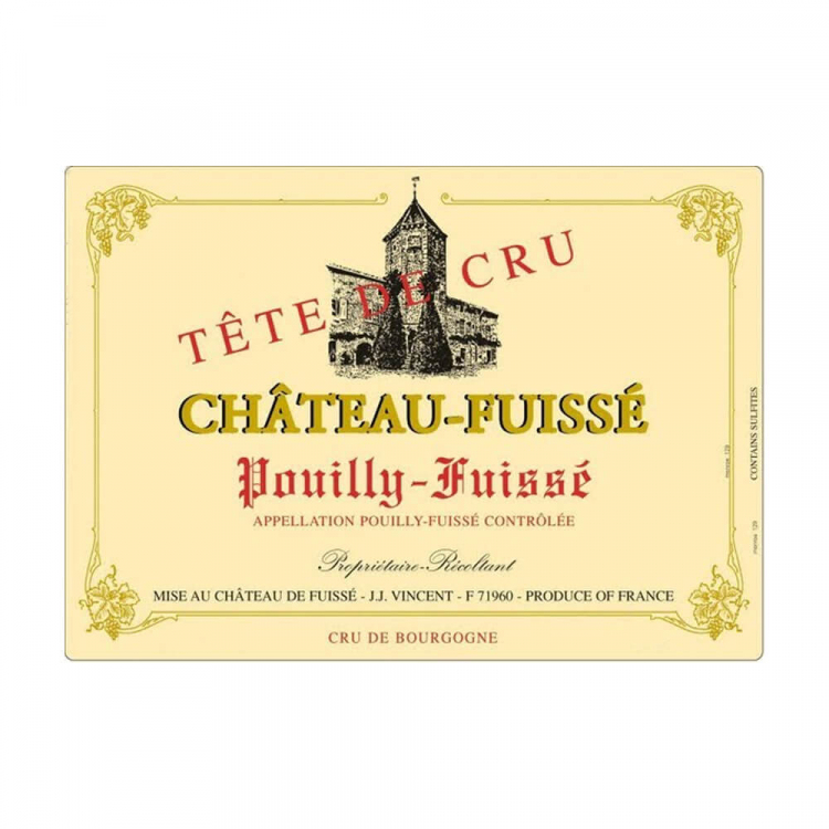 Chateau Fuisse Pouilly-Fuisse Tete de Cru 2020 (6x75cl)