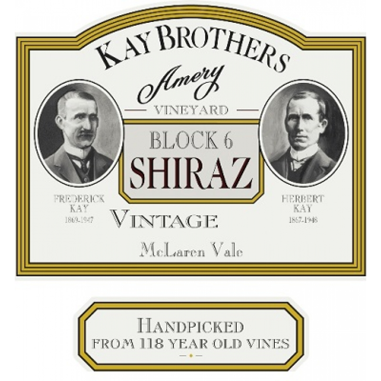 Kay Brothers Amery Block 6 Shiraz 2017 (6x75cl)