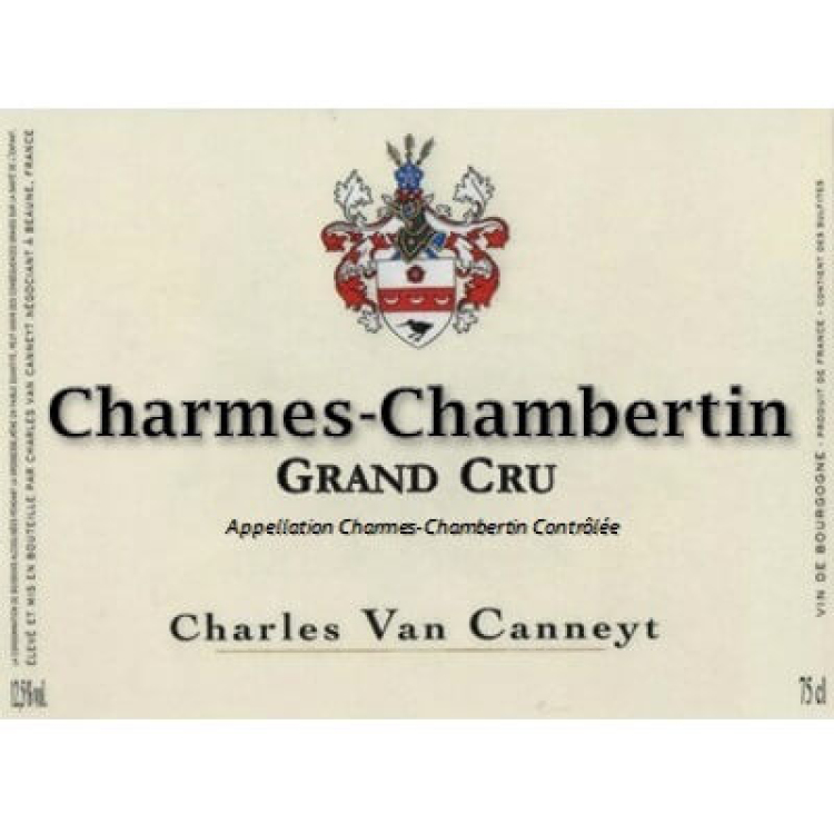 Charles Van Canneyt Charmes-Chambertin Grand Cru 2020 (6x75cl)