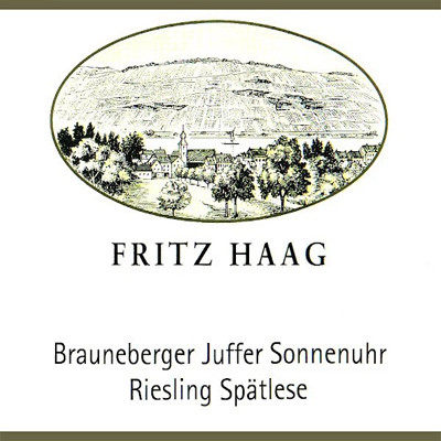 Fritz Haag Brauneberger Juffer Sonnenuhr Riesling Spatlese 2012 (6x75cl) Fritz Haag Brauneberger Juffer Sonnenuhr Riesling Spatlese 2012 (6x75cl)