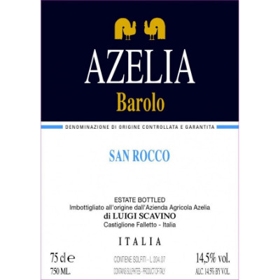 Azelia Barolo San Rocco 2012 (12x75cl) Azelia Barolo San Rocco 2012 (12x75cl)