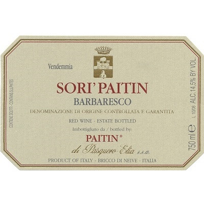 Paitin Barbaresco Sori Paitin 2016 (6x75cl) Paitin Barbaresco Sori Paitin 2016 (6x75cl)