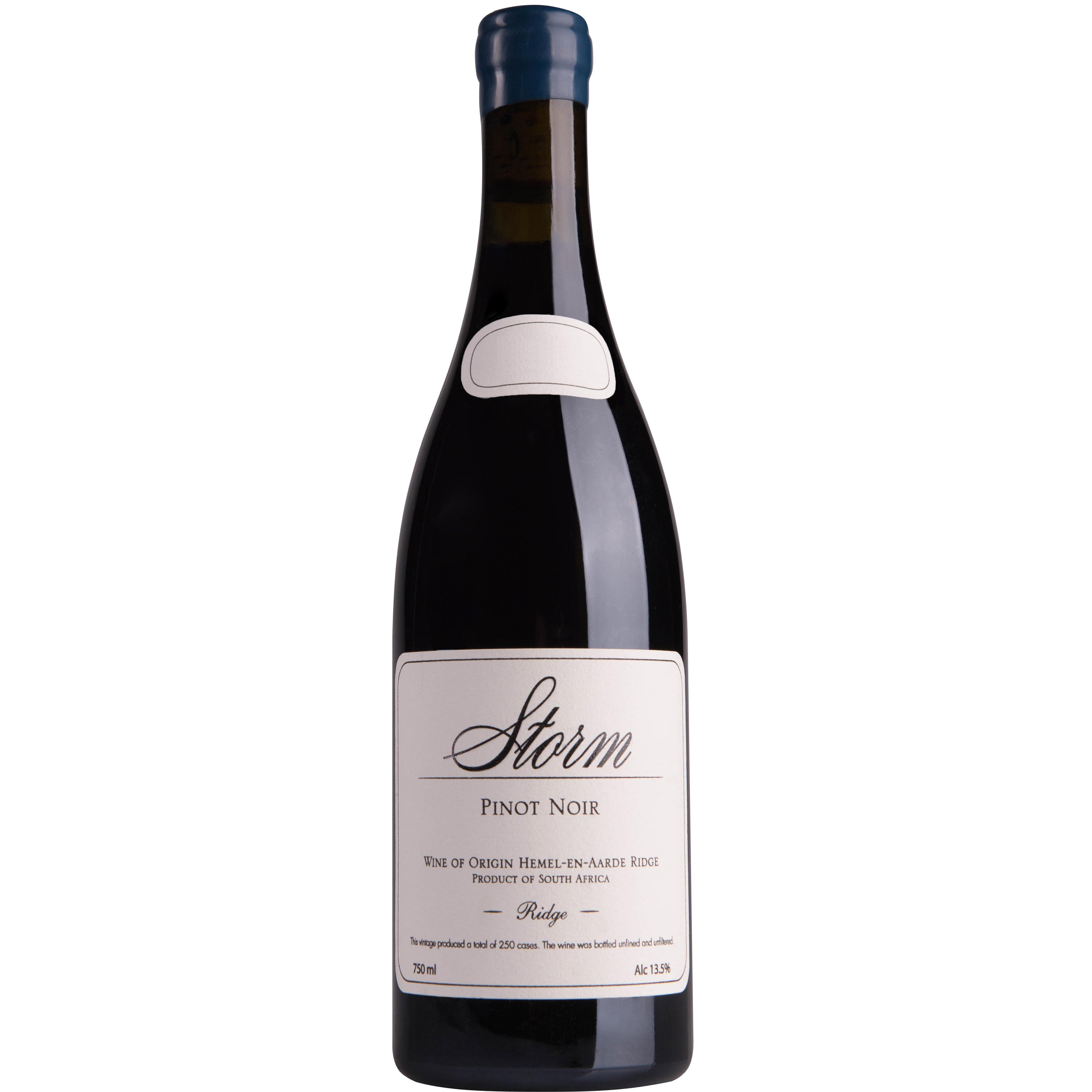 Storm Hemel-en-Aarde Ridge Pinot Noir 2017 (6x75cl) Storm Hemel-en-Aarde Ridge Pinot Noir 2017 (6x75cl)