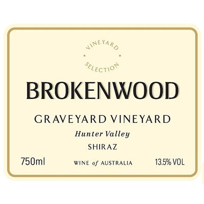 Brokenwood Graveyard Vineyard Shiraz 2017 (6x75cl)