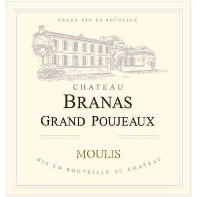 Branas Grand Poujeaux 2018 (12x75cl)