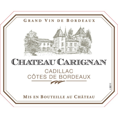 Chateau Carignan Cadillac 2019 (12x75cl)