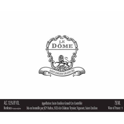 Le Dome 2005 (12x75cl)