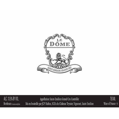 Le Dome 2001 (6x75cl)