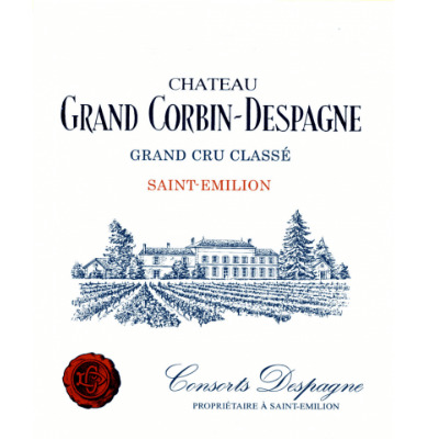 Grand Corbin Despagne 2023 (12x75cl)