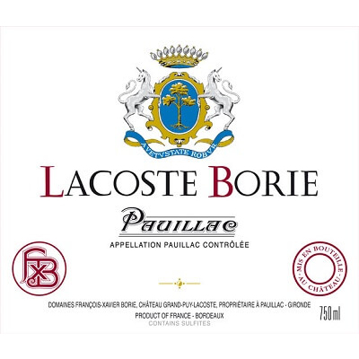 Lacoste-Borie 2021 (12x75cl)
