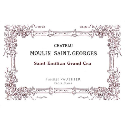 Moulin Saint-Georges 2018 (6x75cl)