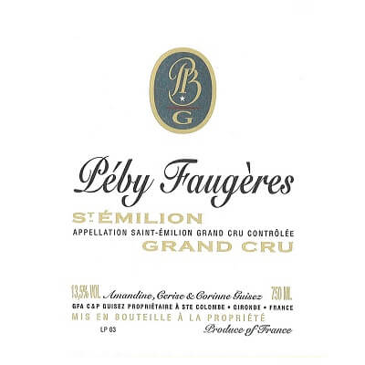Peby Faugeres 2021 (6x75cl)