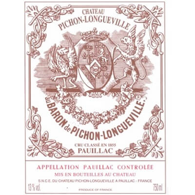 Pichon Baron 2018 (3x150cl)