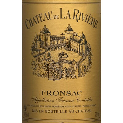 Chateau de la Riviere 2018 (6x150cl)