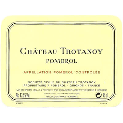 Trotanoy 1970 (3x75cl)