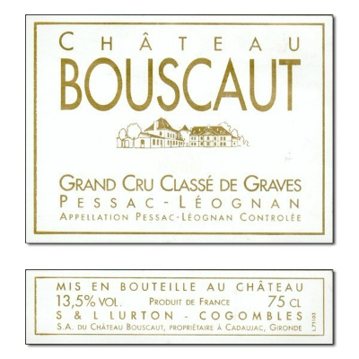 Bouscaut Blanc 2011 (6x75cl)