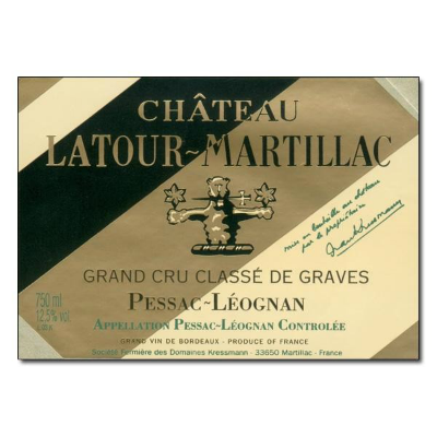 Latour-Martillac Blanc 2015 (12x75cl)