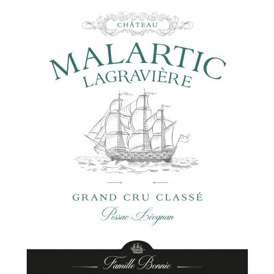 Malartic Lagraviere Blanc 2008 (12x75cl)