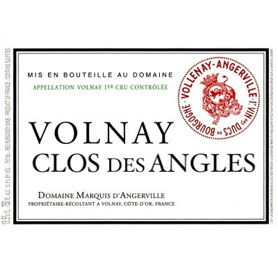 Marquis d'Angerville Volnay 1er Cru Clos des Angles 2017 (6x75cl)