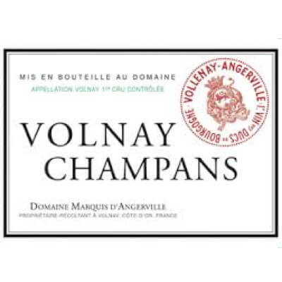 Marquis d'Angerville Volnay 1er Cru Champans 2010 (1x75cl)