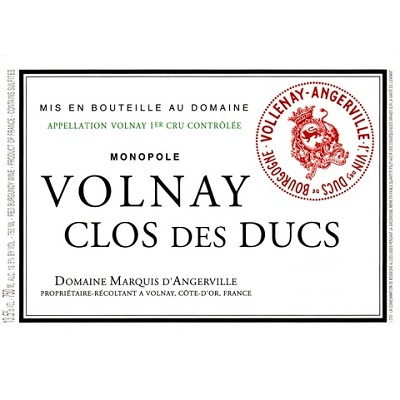 Marquis d'Angerville Volnay 1er Cru Clos des Ducs 2003 (12x75cl)