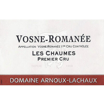 Arnoux-Lachaux Vosne-Romanee 1er Cru Les Chaumes 2020 (1x75cl)