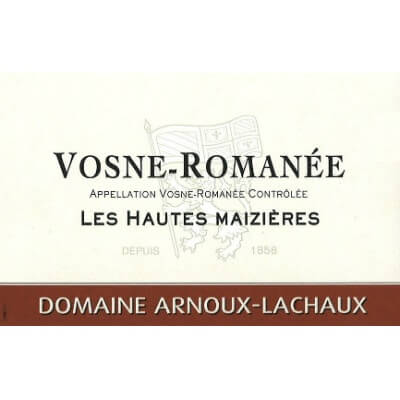 Arnoux-Lachaux Vosne-Romanee Les Hautes Maizieres 2015 (1x75cl)