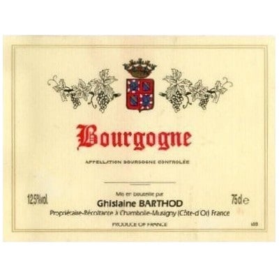 Ghislaine Barthod Bourgogne Rouge 2018 (6x75cl)