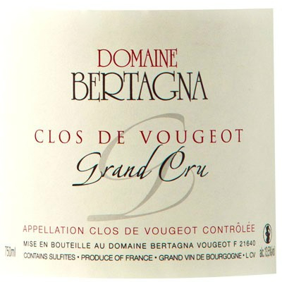 Bertagna Clos de Vougeot Grand Cru 2015 (6x75cl)