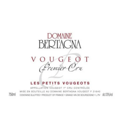 Bertagna Vougeot 1er Cru Petits Vougeots 2022 (6x75cl)