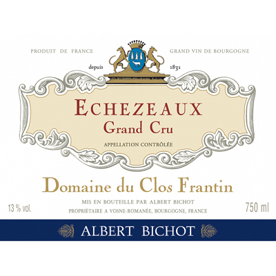Clos Frantin (Albert Bichot) Echezeaux Grand Cru 2019 (6x75cl)