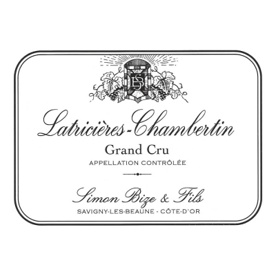 Simon Bize Latricieres-Chambertin Grand Cru 2019 (3x75cl)
