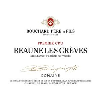 Bouchard Pere et Fils Beaune 1er Cru Greves Rouge 2021 (6x75cl)